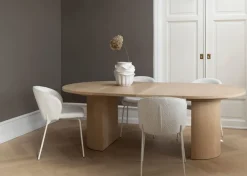 Spisestuestol multi beige - 57x49.5x80 cm
