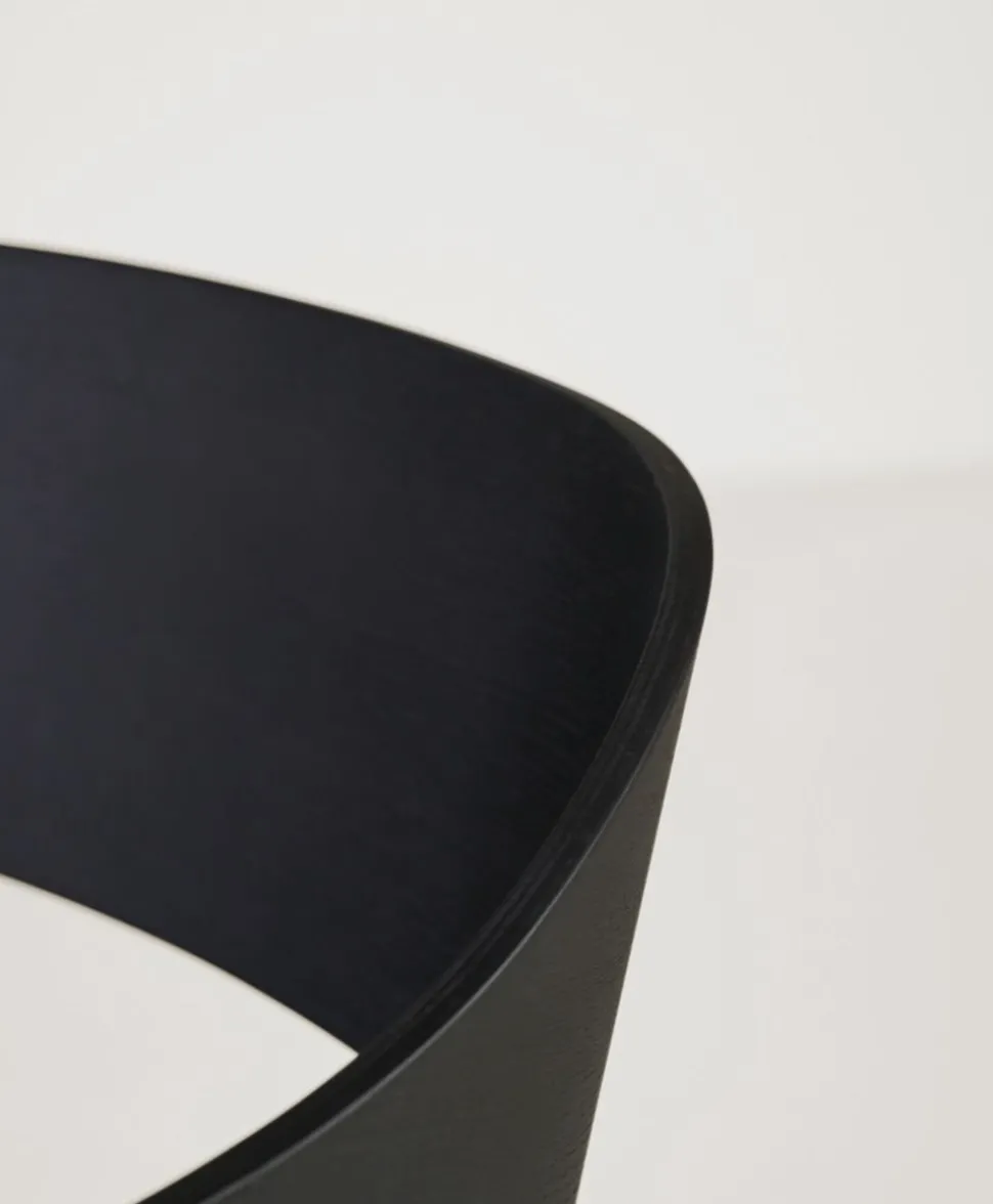 Spisestuestol svart - 54x51x74 cm