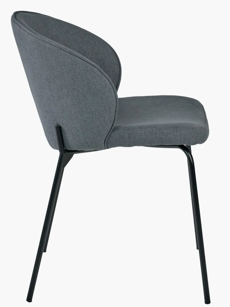 Spisestuestol tåkeblå - 57x49.5x80 cm