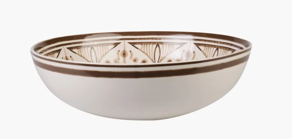 Stor bolle brun - ø34 cm