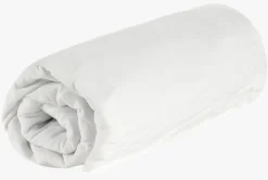 Stretchlaken hvit - 40x90 cm