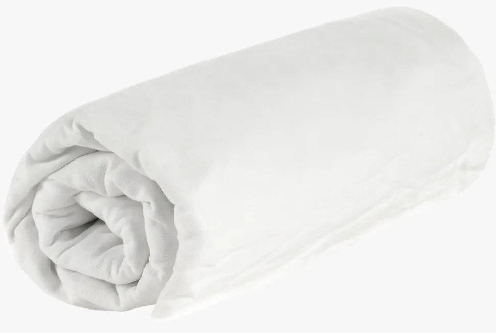 Stretchlaken hvit - 40x90 cm