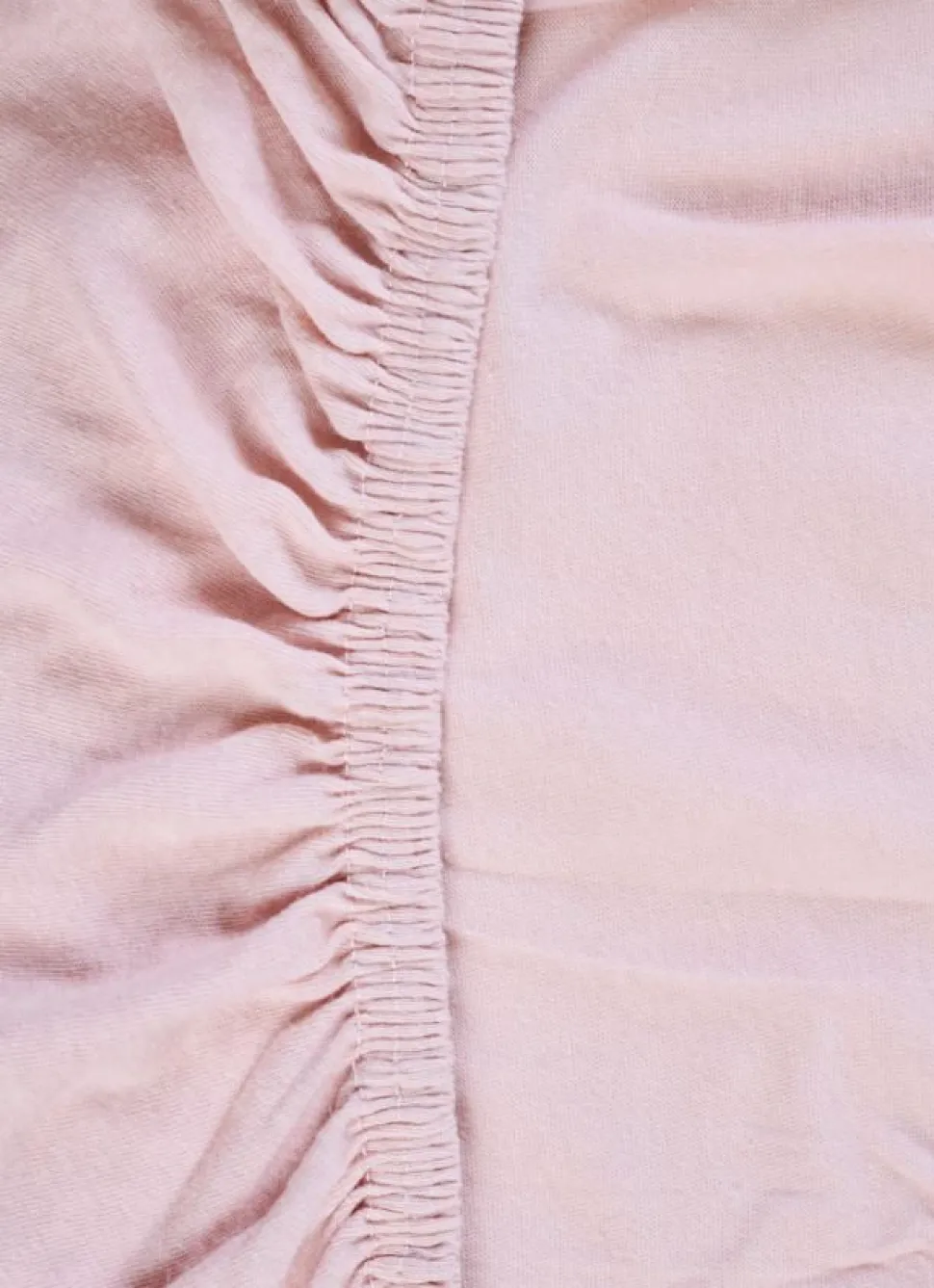 Stretchlaken lys rosa - 60x120cm