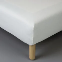 Stretchlaken offwhite - 90x200 cm