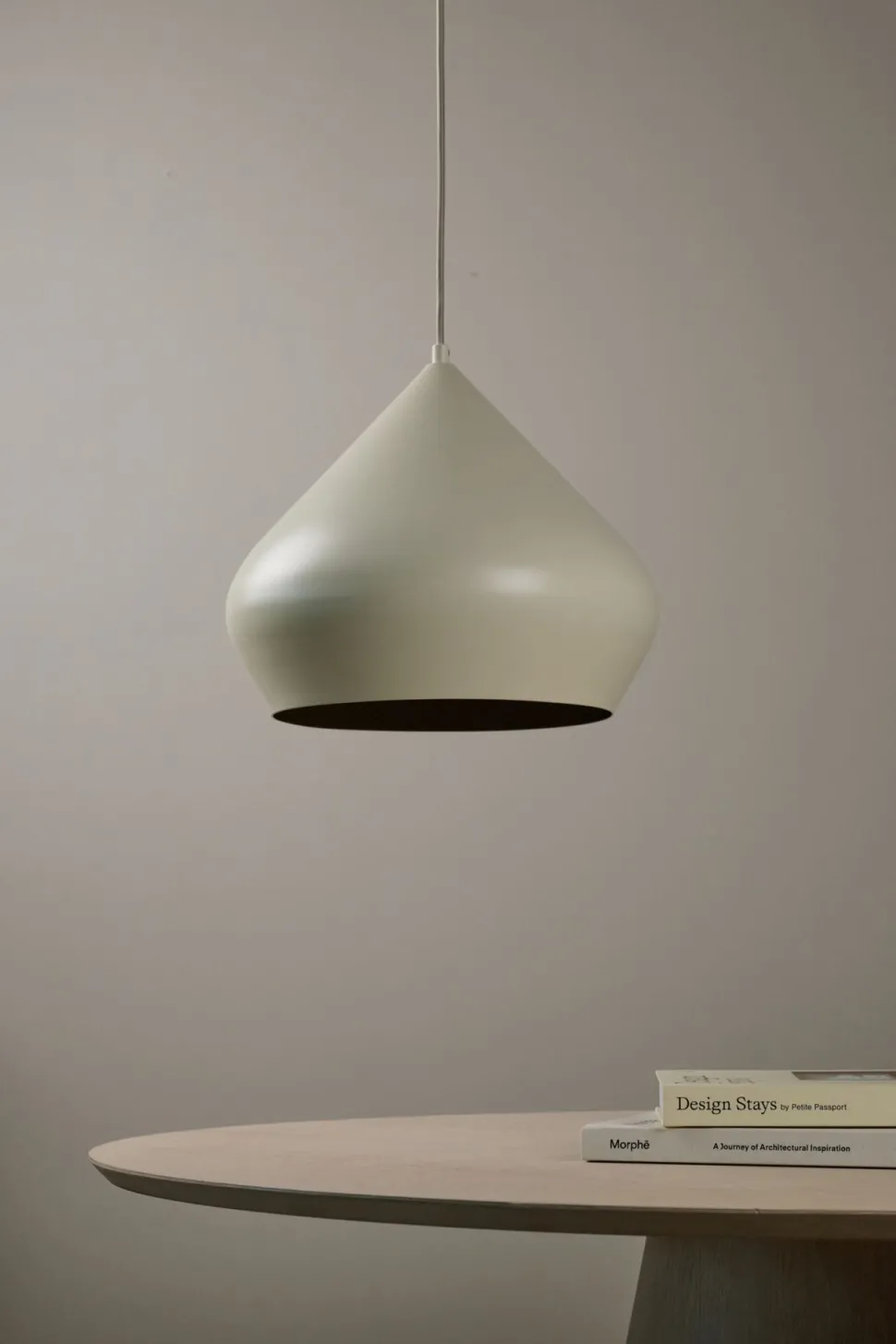 Taklampe krem - 45 cm ø52