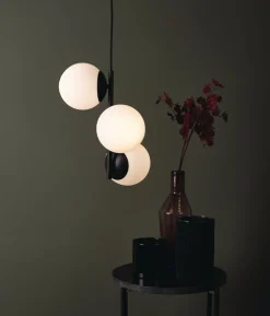 Taklampe svart - 34,5x32x32 cm