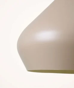 Taklampe taupe - 29,5 cm ø34