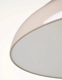 Taklampe taupe - 19,5 cm ø43,4