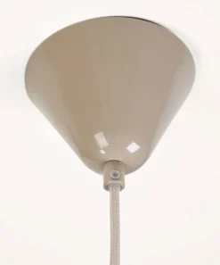 Taklampe taupe - 19,5 cm ø43,4