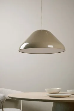 Taklampe taupe - 19,5 cm ø43,4