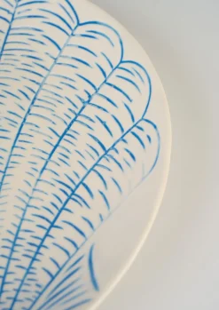 Tallerken blå - ø20 cm