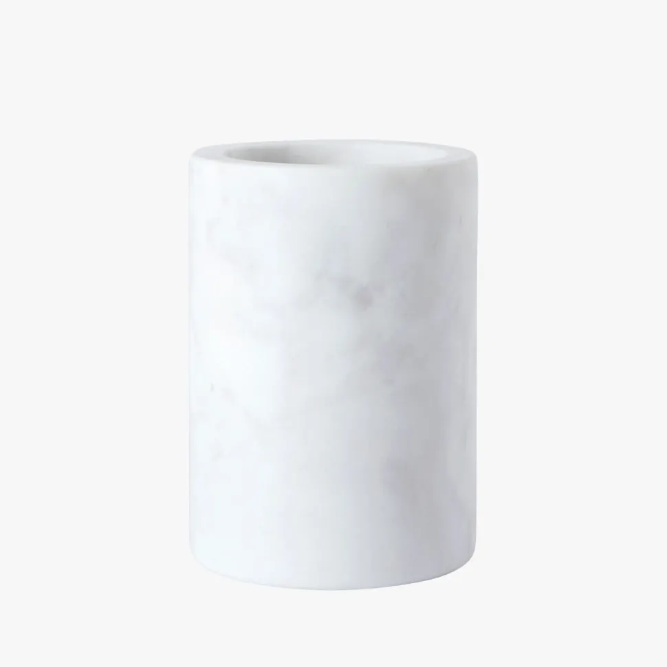 Tannglass hvit - 7x7x10 cm