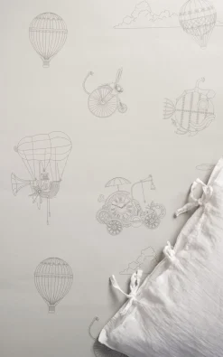 Tapet grå - 53 cm x10,5 m