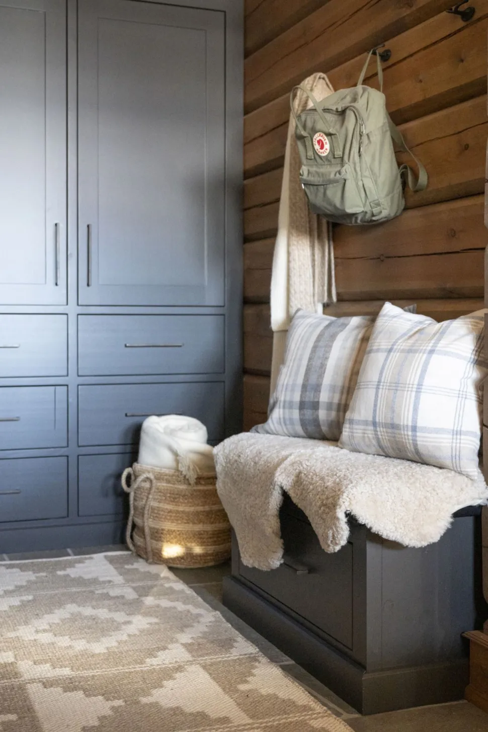 Teppe multi brun - 80x150 cm