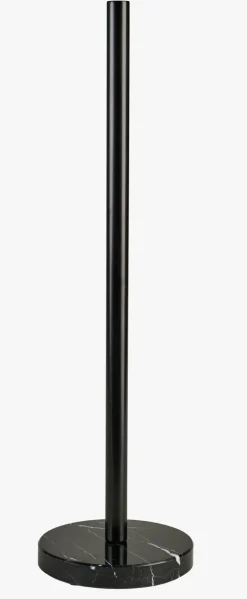 Toalettrull holder svart - 13,2x13,2x47 cm