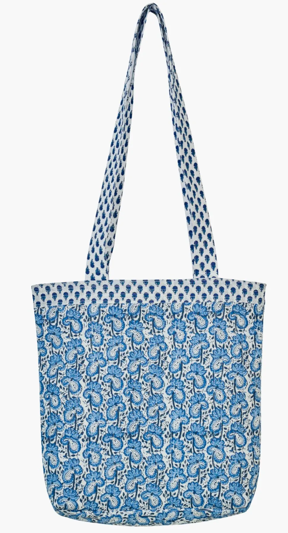 Totebag blå - 30x30 cm