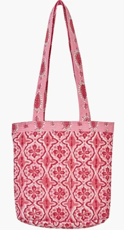 Totebag rød - 30x30 cm