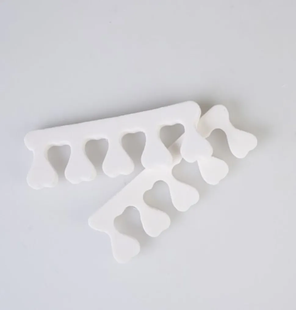 Tåseparator hvit - 3,3x10,5x0,7 cm