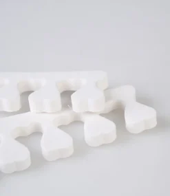 Tåseparator hvit - 3,3x10,5x0,7 cm