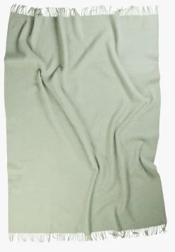 Ullpledd lindegrønn - 130x170 cm