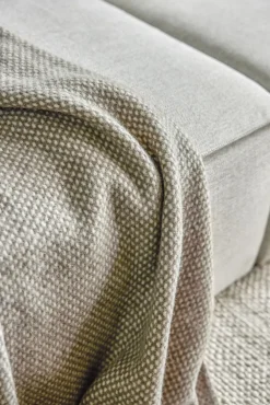 Ullpledd taupe - 130x170 cm