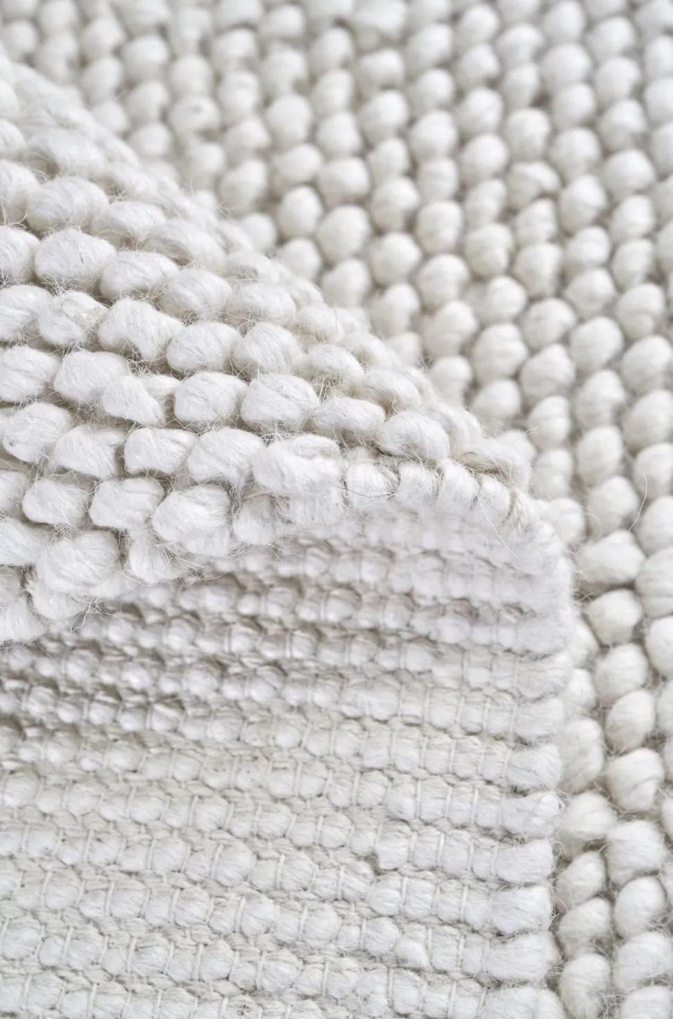Ullteppe offwhite - 80x150 cm