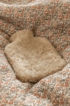 Varmeflaske beige - 27x37 cm