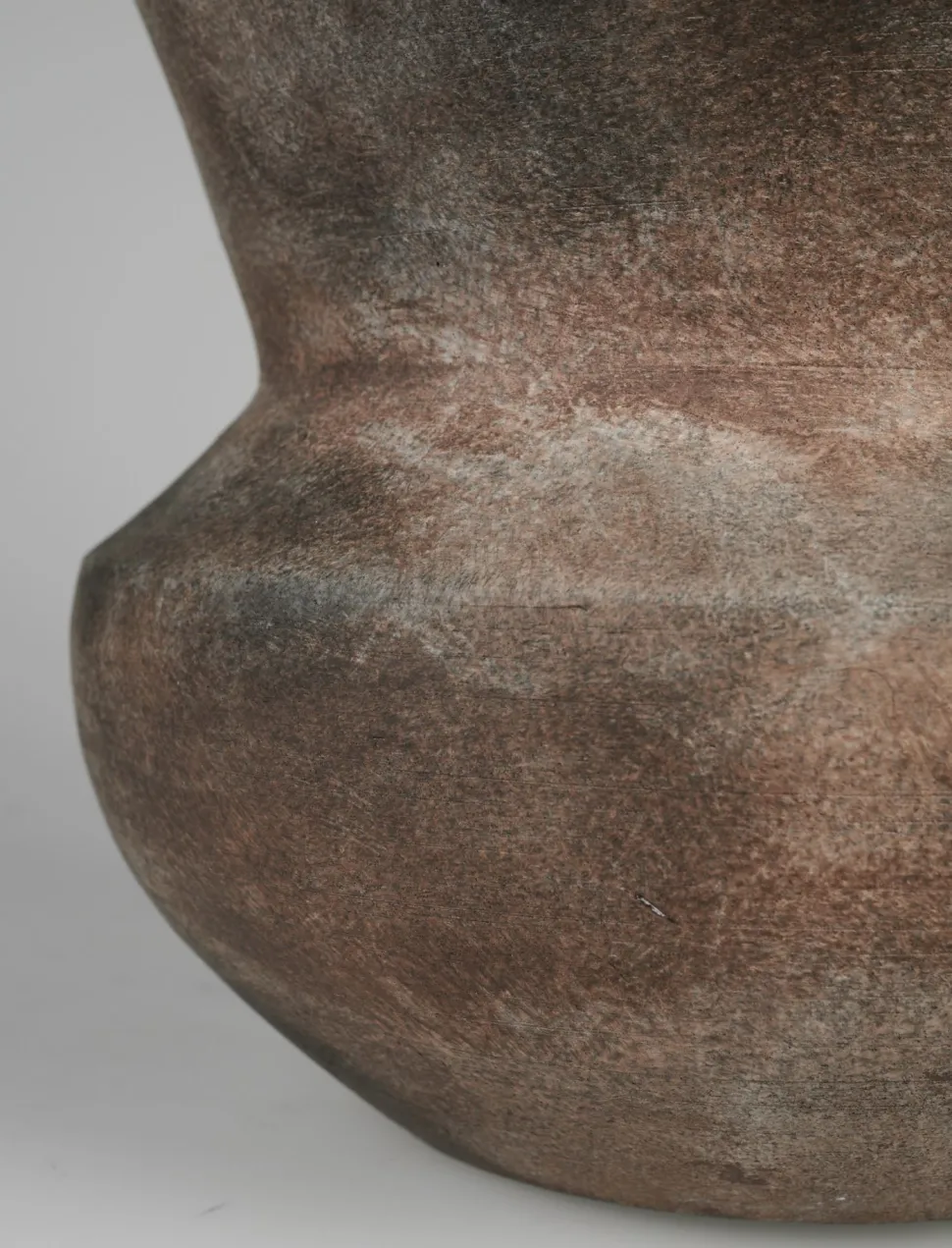 Vase brun - 41x41x33 cm
