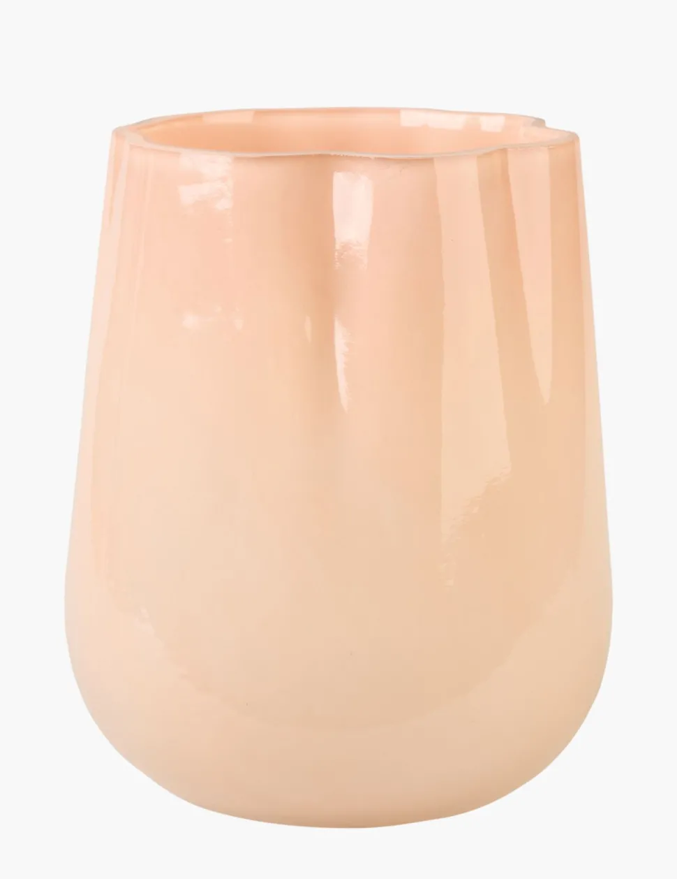 Vase lys korall - 16x16x20 cm