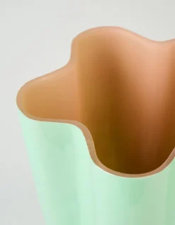 Vase mintgrønn - 15x15x19,5 cm