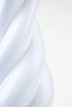 Vase offwhite - 14x14x30 cm