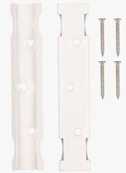 Veggbrakett hvit - 15 cm