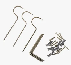 Veggfester stål - 10/13 mm
