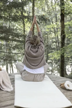 Yoga matte offwhite - 75x195 cm